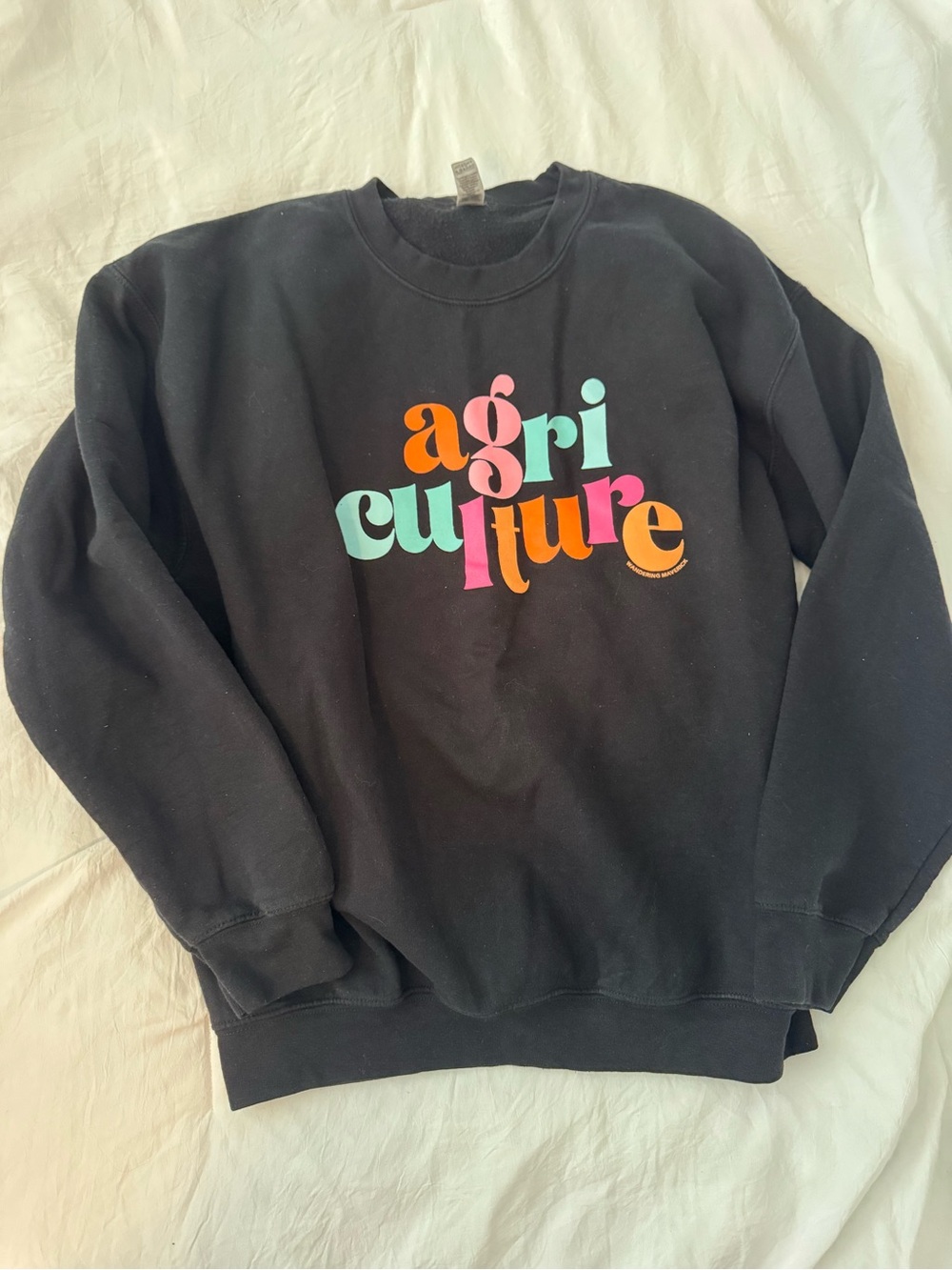 Gildan Black Heavy Blend Crewneck Sweatshirt